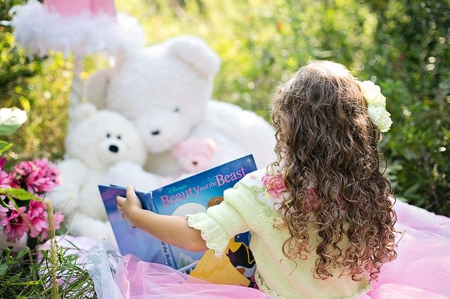 child reading